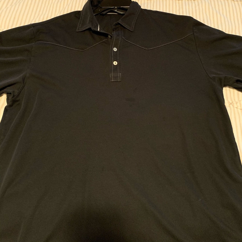 Travis Mathews golf shirt